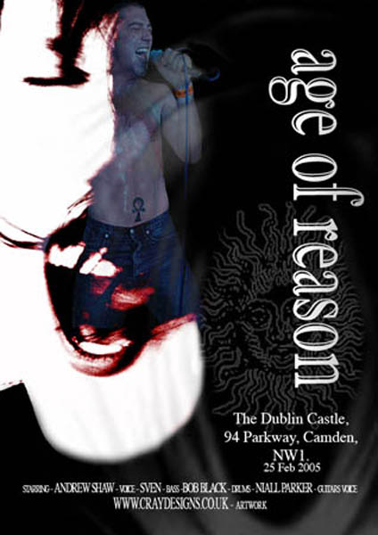 Age of Reason live music poster